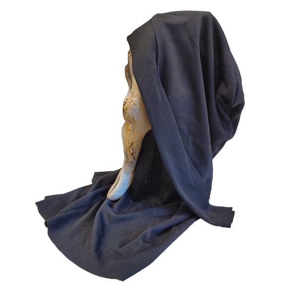 Scream Ghost Face Zombie Halloween Mask April June 2010 Fun World Used - Picture 8 of 16